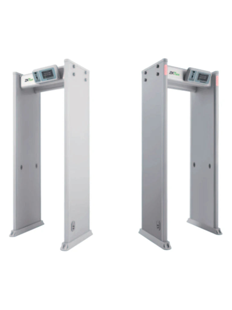 ZKTECO D4330IP65 Arco Detector de Metales / IP65 Semi-Exterior / 33 Zonas de Detección / 300 Niveles de Sensibilidad / Pantalla HD 7" / Indicadores LED en ambas vistas / Control Remoto-Detectores de Metal Arco-ZKTECO-Bsai Seguridad & Controles