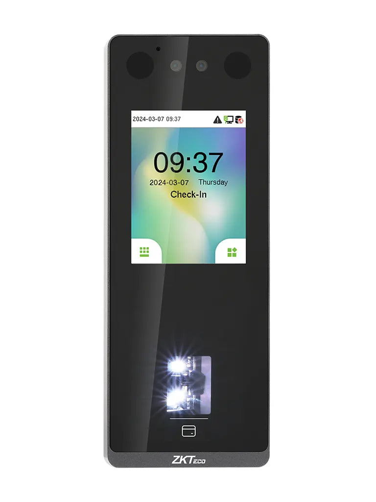 ZKTECO SENSEFACE3A - CONTROL DE ACCESO PARA 3,000 ROSTROS / 6,000 HUELLAS / 6,000 TARJETAS / 150,000 EVENTOS #NEW-Facial-ZKTECO-Bsai Seguridad & Controles