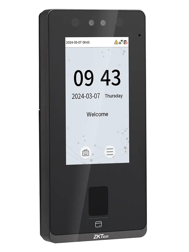 ZKTECO SENSEFACE 4A - CONTROL DE ACCESO Y ASISTENCIA FACIAL PARA 6,000 ROSTROS / 8,000 HUELLAS / 8,000 TARJETAS ID 125KHZ / TCOP/IP #NEW-Facial-ZKTECO-Bsai Seguridad & Controles