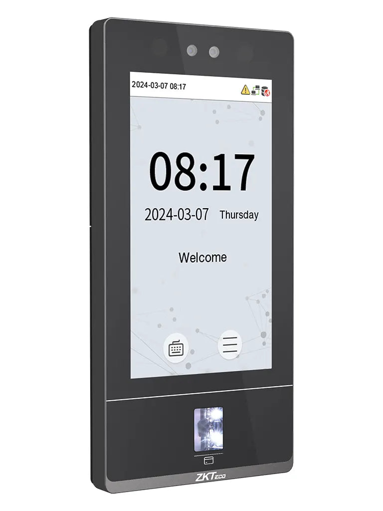 ZKTECO SENSEFACE 7A - CONTROL DE ACCESO Y ASISTENCIA FACIAL PARA 10, 000 ROSTROS / 50,000 TARJETAS DE PROXIMIDAD DE 125KHZ / 10,000 HUELLAS #NEW-Facial-ZKTECO-Bsai Seguridad & Controles