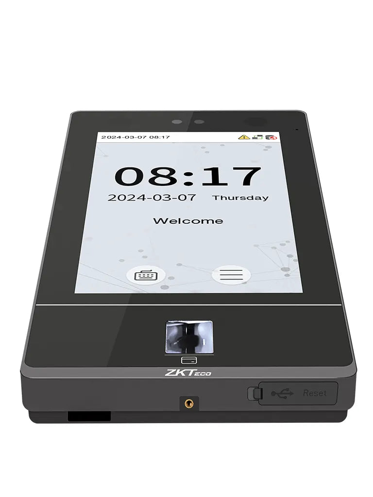 ZKTECO SENSEFACE 7A - CONTROL DE ACCESO Y ASISTENCIA FACIAL PARA 10, 000 ROSTROS / 50,000 TARJETAS DE PROXIMIDAD DE 125KHZ / 10,000 HUELLAS #NEW-Facial-ZKTECO-Bsai Seguridad & Controles