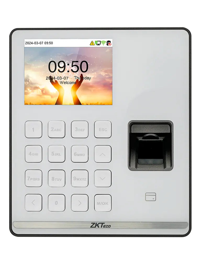 ZKTECO M1 - CONTROL DE ASISTENCIA PARA 500 HUELLAS / 500 TARJETAS DE PROXIMIDAD DE 125KHZ / 100,000 EVENTOS #NEW-Huella-ZKTECO-Bsai Seguridad & Controles