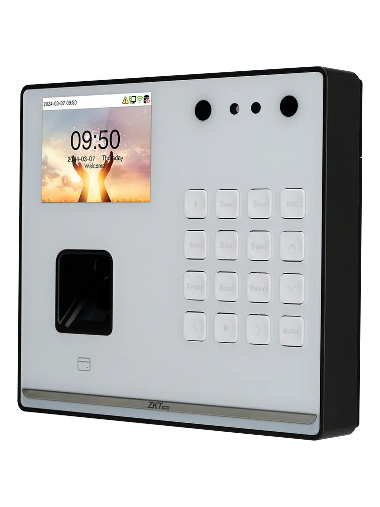 ZKTECO M2F PRO-LR - CONTROL DE ASISTENCIA FACIAL PARA 500 ROSTROS / 1,000 TARJETAS DE PROXIMIDAD DE 125 KHZ / 1,000 HUELLAS / 150,000 EVENTOS #NEW-Facial-ZKTECO-ZKT0810091-Bsai Seguridad & Controles