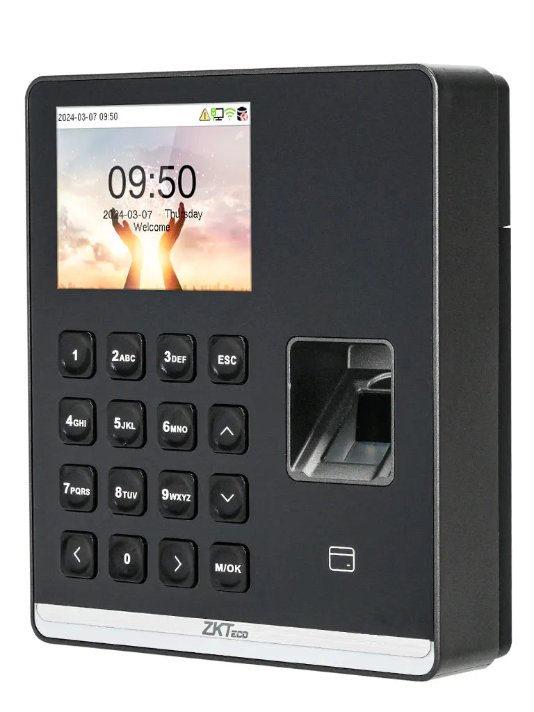 ZKTECO SENSEFPM1 - CONTROL DE ASISTENCIA PARA 500 HUELLAS / 500 TARJETAS 125 KHZ / WIFI / 100,000 EVENTOS / COMPATIBLE CON ZKBIO ZLINK #NEW-Huella-ZKTECO-Bsai Seguridad & Controles