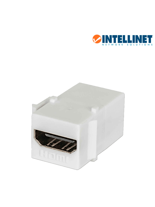 INTELLINET 771351 - COPLE HDMI / KEYSTONE / BLANCO-HDMI-INTELLINET-ITL1610003-Bsai Seguridad & Controles