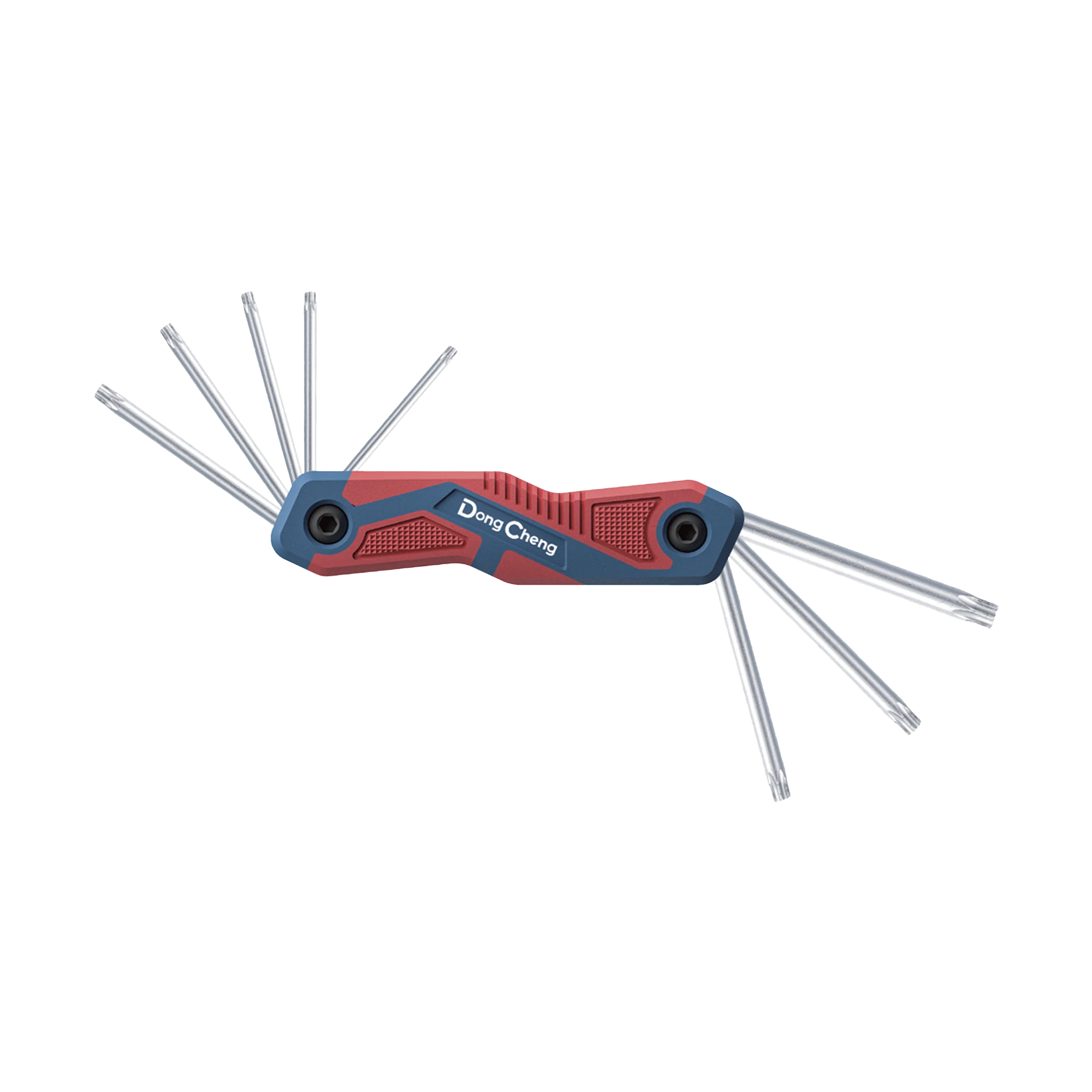JUEGO DE 8 LLAVES HEXAGONALES TIPO TORX® , PORTA LLAVES TIPO NAVAJA.,