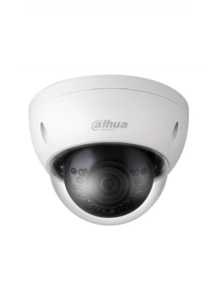 DAHUA IPC-HDBW1230E- CAMARA IP DOMO 2 MEGAPIXELES / LENTE DE 2.8 MM / ANTIVANDALICA IK10 / H.265 / IR 30 METROS / DWDR / IP67/-Domo-DAHUA-Bsai Seguridad & Controles