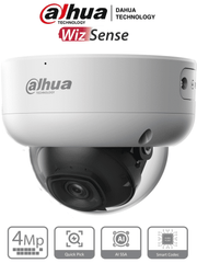 DAHUA IPC-HDBW3441E-AS-S2 - Camara IP Domo Antivandalica de 4 Megapixeles con IA/ WizSense/ Lente de 2.8 mm/ 107 Grados de Apertura/ IR de 50 Metros/ SMD 4.0/ AI SSA/ 1 E&S de Alarma y Audio/ Ranura para MicroSD/ IP67/ IK10/ PoE/-Domo-DAHUA-Bsai Seguridad & Controles