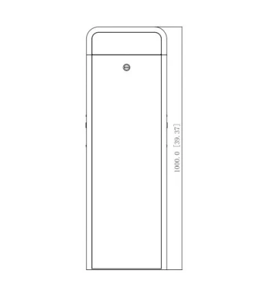 DAHUA IPMECD-0232-M30 - BRAZO RECTO 3M/-Barreras Vehicular-DAHUA-DHT0960010-Bsai Seguridad & Controles