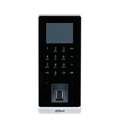 DAHUA ASI2212H-W - CONTROL DE ACCESO EXTERIOR IP65/ 3,000 HUELLAS/ 30,000 TARJETAS MIFARE Y PASSWORDS/ 150,000 EVENTOS/ DISEÑO DELGADO Y ELEGANTE/ DESBLOQUEO REMOTO/ TCP/IP/ AUTOREGISTRO/ P2P/ FUNCION DE TIMBRE/-Huella-DAHUA-DHT0680006-Bsai Seguridad & Controles