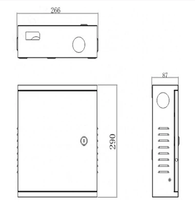 DAHUA ASC1208C-S - CONTROL DE ACCESO TCP/IP /8 PUERTAS 8 LECTORAS VÍA WIEGAND O RS485 / 100,000 TARJETAS / 150,000 EVENTOS / ADMITE BIOMÉTRICOS DAHUA / SOPORTA BATERÍA DE RESPALDO/-Paneles de Control-DAHUA-Bsai Seguridad & Controles