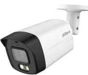 DAHUA HAC-HFW1209TLMN-LED - CAMARA BULLET FULL COLOR DE 2 MEGAPIXELES/ 1080P/ LENTE DE 2.8MM/ 108 GRADOS DE APERTURA/ 40 METROS DE ILUMINACIÓN/ DWDR/ IP67/ METAL+POLICARBONATO/ SOPORTA: CVI/CVBS/AHD/TVI/-Bullet-DAHUA-Bsai Seguridad & Controles
