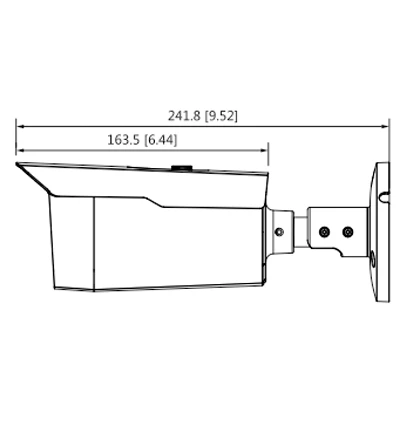 DAHUA HAC-HFW1500D - CAMARA BULLET DE 5 MEGAPIXELES/ METALICA/ LENTE DE 3.6 MM/ 92 GRADOS DE APERTURA/ IR DE 80 MTS/ IP67/ SOPORTA: CVI/CVBS/AHD/TVI/-Bullet-DAHUA-DHT0290045-Bsai Seguridad & Controles