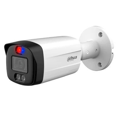 DAHUA HAC-ME1509THN-A-PV-S2 - CAMARA BULLET TIOC DE 5 MEGAPIXELES/ ILUMINADOR DUAL INTELIGENTE+DISUASIÓN ACTIVA CON LUZ ROJA Y AZUL/ LENTE DE 2.8MM/ 111 GRADOS/ 40 METROS DE ILUMINACIÓN IR Y VISIBLE/ MICRÓFONO INTEGRADO/ WDR REAL DE 120 DB/-Bullet-DAHUA-Bsai Seguridad & Controles