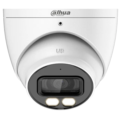 DAHUA HAC-HDW1809T-A-LED - CAMARA DOMO EYEBALL 4K FULL COLOR/ 8 MEGAPIXELES/ LENTE DE 2.8 MM/ 106 GRADOS DE APERTURA/ MICROFONO INTEGRADO/ 40 METROS DE ILUMINACIÓN/ IMAGEN A COLOR 24/7/ SUPER ADAPT/ WDR DE 120 DB/-Domo-DAHUA-Bsai Seguridad & Controles