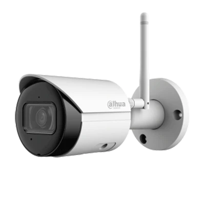 DAHUA IPC-HFW1430DS-SAW - CAMARA IP BULLET WIFI DE 4 MEGAPIXELES/ LENTE DE 2.8MM/ 90 GRADOS DE APERTURA/ H.265+/ IR DE 30 METROS/ MICROFONO INTEGRADO/ RANURA PARA MICROSD/ METALICA/ IP67/ DWDR/ VIDEOANALITICOS CON SMD/-Bullet-DAHUA-Bsai Seguridad & Controles