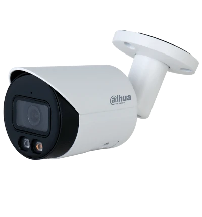 DAHUA IPC-HFW2449S-S-IL - CAMARA BULLET IP 4 MEGAPIXELES/ ILUMINADOR DUAL INTELIGENTE+FULL COLOR/ WIZSENSE/ LENTE DE 2.8MM/ 95 GRADOS/ MICROFONO INTEGRADO/ 30 MTS DE IR Y LUZ VISIBLE/ METAL/ RANURA MICROSD/ WDR 120DB/ SMD PLUS/ POE/-Bullet-DAHUA-DHT0030101-Bsai Seguridad & Controles