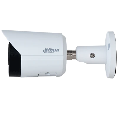 DAHUA IPC-HFW2449S-S-IL - CAMARA BULLET IP 4 MEGAPIXELES/ ILUMINADOR DUAL INTELIGENTE+FULL COLOR/ WIZSENSE/ LENTE DE 2.8MM/ 95 GRADOS/ MICROFONO INTEGRADO/ 30 MTS DE IR Y LUZ VISIBLE/ METAL/ RANURA MICROSD/ WDR 120DB/ SMD PLUS/ POE/-Bullet-DAHUA-DHT0030101-Bsai Seguridad & Controles