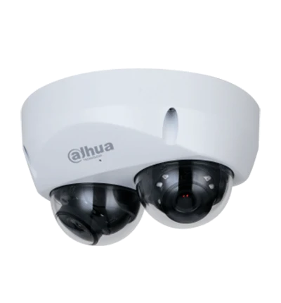 DAHUA IPC-HDBW5441F-AS-E2 - CÁMARA IP DOMO DOBLE SENSOR RESOLUCIÓN DE 4 MP/ LENTE 2.8 MM/ ∢ 95°/ IR 30 MTS/ IA WIZMIND/ DETECCIÓN FACIAL/ PROTECCIÓN PERIMETRAL/ CONTEO DE PERSONAS/ STARLIGHT/ POE/ WDR/ H.265+/ IP67/ IK10/ MICRÓFONO/ E&S ALARMA/-Domo-DAHUA-Bsai Seguridad & Controles