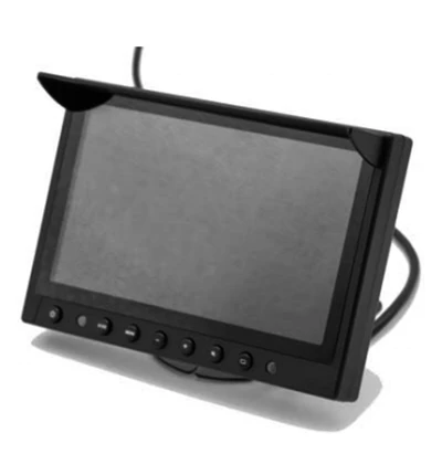 DAHUA DHI-MLCDF7-E MONITOR LED DE 7 PULGADAS WIDESCREEN TFT-LCD/ ESPECIAL PARA DVRS MOVILES/ CONECTOR M12/ BRILLO DE 350 CD/-Accesorios-DAHUA-Bsai Seguridad & Controles