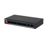 DAHUA PFS3010-8ET-96 - SWITCH POE DE 10 PUERTOS FAST ETHERNET/ 8 PUERTOS POE/ 2 PUERTOS UPLINK 10/100/1000/ 96 WATTS TOTALES/ SOPORTA POE WATCHDOG/ SWITCHING 5.60 GBPS/ TASA DE REENVIO DE PAQUETES 4.17 MBPS/-Switches POE-DAHUA-Bsai Seguridad & Controles