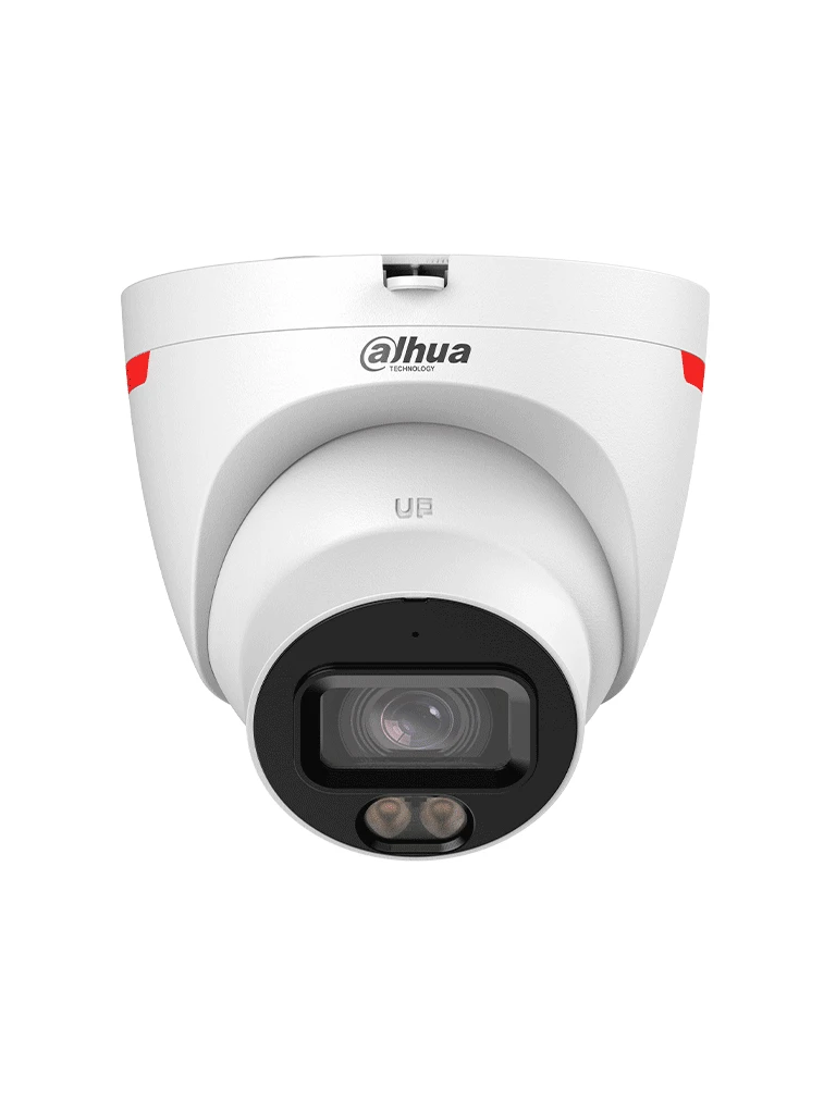 DAHUA DH-IPC-HDW2449T-S-PRO - CÁMARA IP DOMO DE 4 MP OFRECE TECNOLOGÍA WIZCOLOR Y WIZSENSE CON IA, SMD PLUS, LENTE DE 3.6 MM, MICRÓFONO INTEGRADO, WDR 120 DB, RANURA MICROSD, POE, Y PROTECCIÓN IP67#LONUEVO #WIZD #MCI1-Domo-DAHUA-Bsai Seguridad & Controles