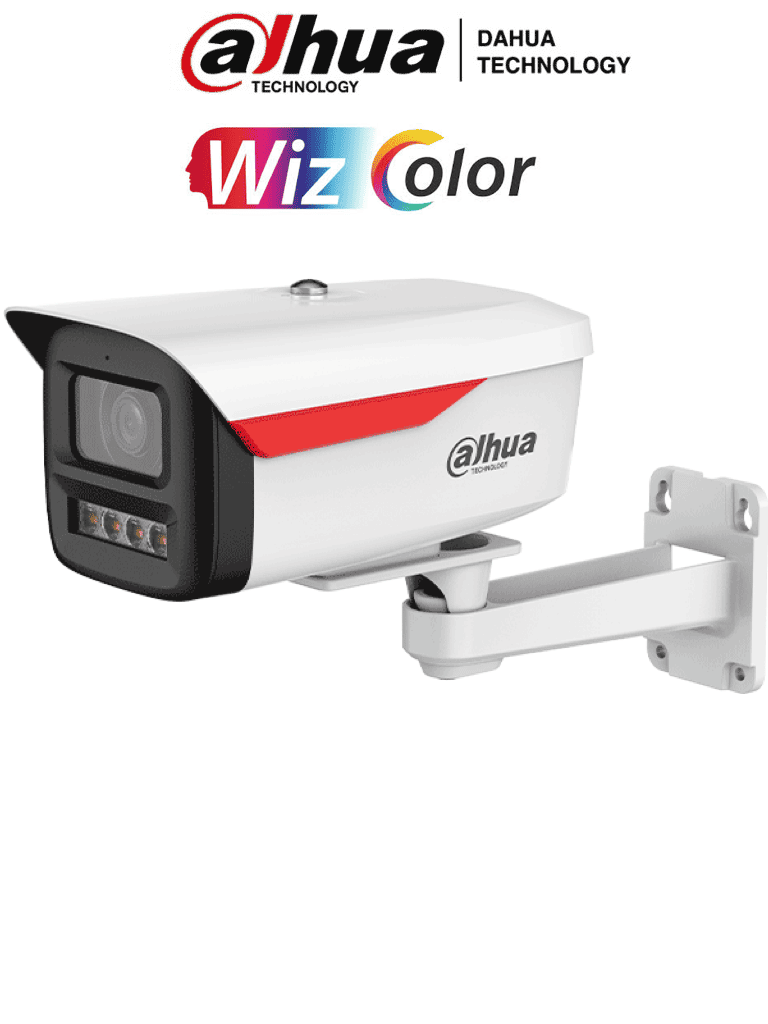DAHUA DH-IPC-HFW2649M-S-B-PRO - CÁMARA IP BULLET DE 6MP/ WIZCOLOR / WIZSENSE/EQUIPADA CON IA/ SMD PLUS/ LENTE DE 3.6 MM/