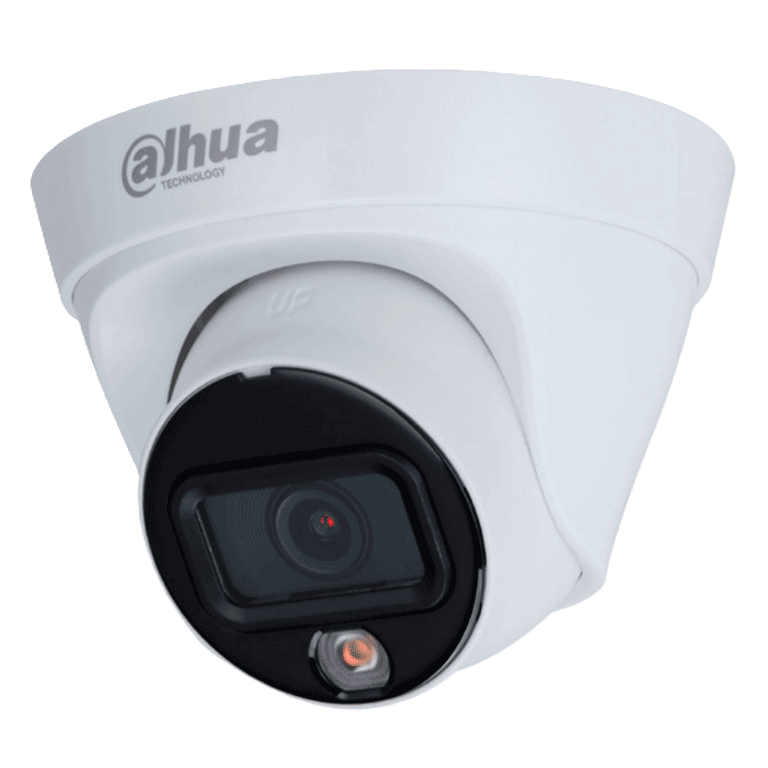 DAHUA DH-IPC-HDW1439T1-LED-S6 - CÁMARA IP DOMO DE 4 MEGAPÍXELES/ FULL COLOR/ H.265+/ LENTE DE 2.8MM/ 95 GRADOS DE APERTURA/ DETECCIÓN DE MOVIMIENTO/15 METROS DE ILUMINACIÓN CON LUZ VISIBLE/ INVERSIÓN DE IMAGEN/WDR DE 120 DB/ #LONUEVO-Domo-DAHUA-Bsai Seguridad & Controles