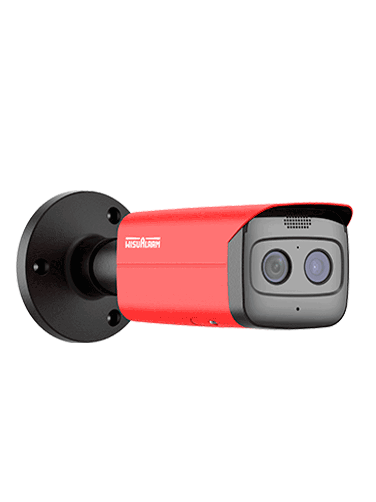 DAHUA WISUALARM HY-FT431LFP-CÁMARA IP TÉRMICA DETECCIÓN DE FUEGO DE 4MP/DETECTOR VOX DE ALTA SENSIBILIDAD/ DETECCIÓN INCENDIO, ALARMA DE PUNTO FRIO Y CALIENTE/ E&S DE ALARMA/RANURA DE MICROSD, MICRÓFONO, BOCINA 70DB/IP67#LONUEVO #WISUALARM #MCI1 #WR #IPW-Bullet-DAHUA-Bsai Seguridad & Controles
