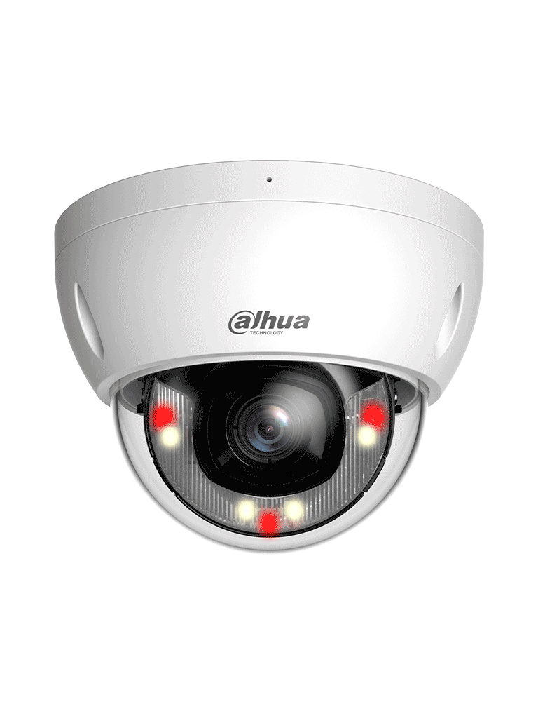 DAHUA DH-IPC-HDBW2649EP-S-IL - CAMARA IP DOMO ANTIVANDALICA DE 6 MEGAPIXELES/ LENTE DE 2.8MM/ 30 METROS DE ILUMINADOR DUAL INTELIGENTE+FULL COLOR/ SMD PLUS/ PROTECCIÓN PERIMETRAL AVANZADA/ MICRÓFONO INTEGRADO/ IP67/ IK10 RANURA PARA MICROSD/ #LONUEVO #MCI-Domo-DAHUA-DHT0040145-Bsai Seguridad & Controles