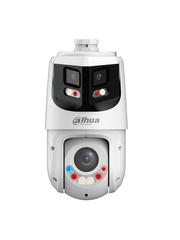 DAHUA SDT4E425-8P-GB-APV1-CÁMARA IP PTZ 8+4MP,8MP VISTA PANORÁMICA+4MP PT, TIOC WIZSENSE, 25X ZOOM, IR HASTA100M, DISUASIÓN ACTIVA CON ESTROBO DE LUZ ROJA Y AZUL, ALTAVOZ INTEGRADO, PROTECCIÓN PERIMETRAL, ILUMINADOR DUAL INTELIGENT, IP66#ILDDAFE-PTZ-DAHUA-DHT0060104-Bsai Seguridad & Controles