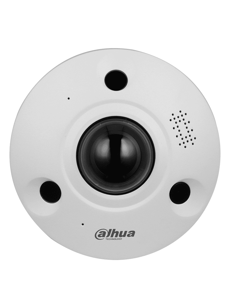 DAHUA IPC-EBW81242N-S2 - CÁMARA IP FISHEYE RESOLUCIÓN DE 12 MP/ LENTE 1.85MM/ ∢ 360/ IR 10 MTS/ IA WIZMIND/ CONTEO DE PERSONAS/ CANTIDAD DE PERSONAS EN ÁREAS/ MAPA DE CALOR/ POE/ DWDR/ H.265/ IP67/ IK10/ E&S ALARMA/ E&S AUDIO/ #FAB-Fisheye 360-DAHUA-Bsai Seguridad & Controles