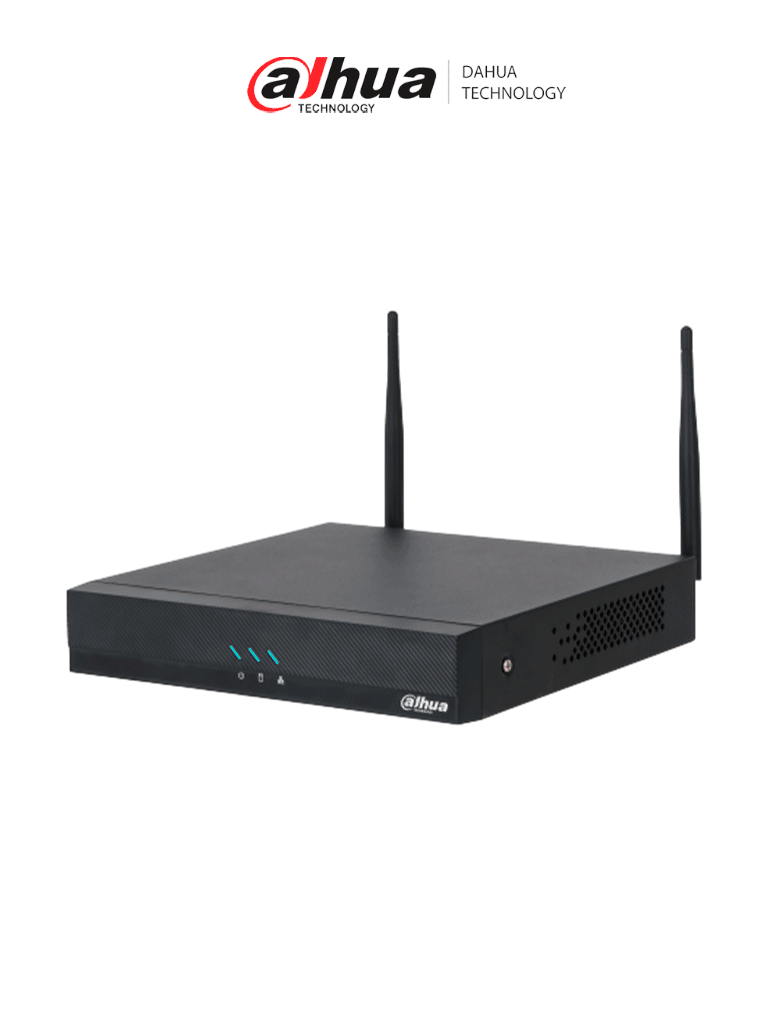 DAHUA DHI-NVR2104HC-W - NVR WIFI DE 16 MP/ 4 CANALES IP/ H.265/ SALIDAS HDMI &VGA/ 1 BAHÍA DE DISCO DURO/ 1 E&S DE AUDIO
