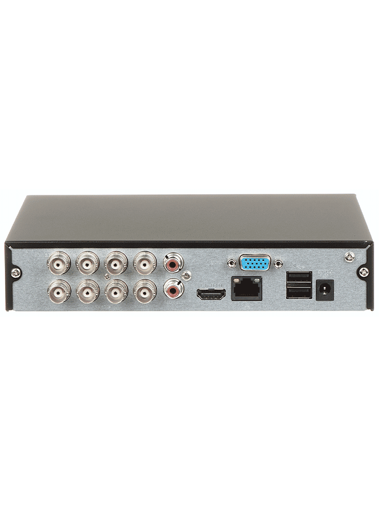 DAHUA KIT/XVR1B08-I/8-B2A21N-U - KIT CON DVR COOPER-I WIZSENSE DE 8 CANALES OFRECE 8 CÁMARAS DE 2 MP CON VISIÓN 1080P, TECNOLOGÍA DE IA Y COMPRESIÓN H.265+. ADMITE HASTA 10 CANALES IP, INCLUYE SMD PLUS Y PERMITE BÚSQUEDA DE PERSONAS Y VEHÍCULOS #LONUEVO-Paquetes 8 Canales-DAHUA-Bsai Seguridad & Controles