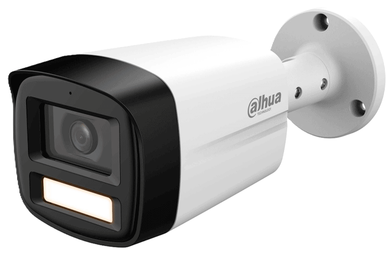 DAHUA DH-HAC-HFW1209TLMN-A-LED-S3 - CAMARA BULLET FULL COLOR DE 2 MEGAPIXELES/ 1080P/ LENTE DE 2.8MM/ 108 GRADOS DE APERTURA/ MICROFONO INTEGRADO/ 40 METROS DE ILUMINACIÓN/ DWDR/ IP67/ METALICA+POLICARBONATO/-Bullet-DAHUA-Bsai Seguridad & Controles