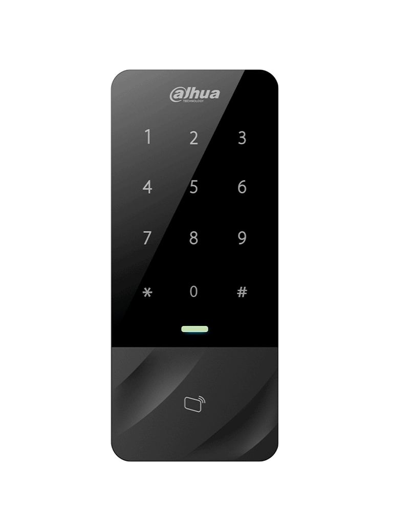 DAHUA DHI-ASI1201E - CONTROL DE ACCESO INDEPENDIENTE CON TECLADO TÁCTIL Y LECTOR DE TARJETAS IC. CAPACIDAD DE 30,000 USUARIOS Y 60,000 REGISTROS. TCP/IP, SOPORTA LECTORA ESCLAVA WIEGAND/RS-485. CON IP66 Y DESBLOQUEA POR TARJETA, CONTRASEÑA O COMBINACIÓN.-Proximidad-DAHUA-DHT0750002-Bsai Seguridad & Controles