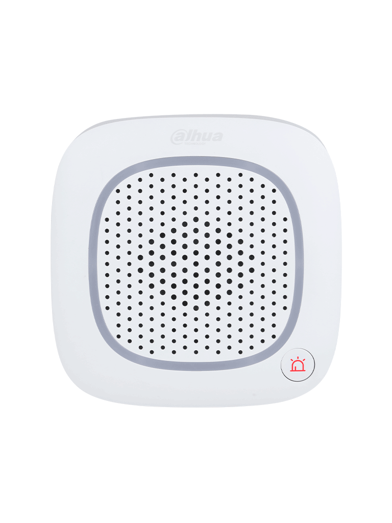 DAHUA DHI-ARA14-W2- SIRENA INTERCOM INALÁMBRICA CON AUDIO BIDIRECCIONAL Y MÚLTIPLES SONIDOS (FUEGO, INTRUSIÓN, PÁNICO, MÉDICA Y MÁS). COMPATIBLE ÚNICAMENTE CON HUB 2. SOPORTA BOTÓN DE PÁNICO PARA MAYOR SEGURIDAD Y CONTROL. #LONUEVO #AWD-Sirenas-DAHUA-Bsai Seguridad & Controles