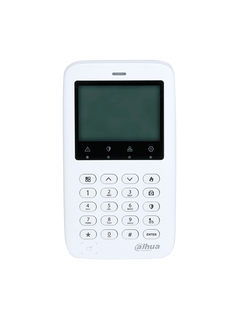 DAHUA DHI-ARK50C-R TECLADO CONTROLADOR DE PANELES ARC9 Y ARC2/ INDICADOR DE ESTATUS DE ZONA, ARMADO Y DESARMADO/ ARMADO Y DESARMADO CON NIP Y TARJETA IC / MÚLTIPLES FUNCIONES DE CANCELACIÓN, BYPASS, OPERACIONES CON RELEVADORES #MA-Accesorios - Alarmas-DAHUA-DHT1220004-Bsai Seguridad & Controles