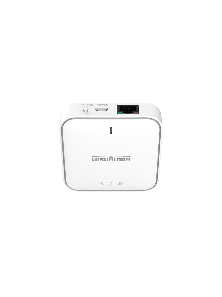 DAHUA WISUALARM DHI-HY-GW01A - GATEWAY INALÁMBRICO CON COMUNICACIÓN DUAL ETHERNET Y WIFI, CUENTA CON 4 INDICADORES LED, CENTRALIZA HASTA 24 DISPOSITIVOS WISULINK PARA MONITOREO A TRAVÉS DE LA NUBE, #LONUEVO #WISUALARM #V1 #MCI1 #WR-Detectores-DAHUA-Bsai Seguridad & Controles