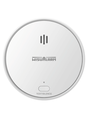 DAHUA WISUALARM HY-SA20A - DETECTOR DE HUMO STANDALONE (AUTONOMO), SENSOR FOTOELÉCTRICO, SONIDO DE ALARMA DE 85DB, ALARMA VISUAL Y AUDIBLE, DURABILIDAD DE BATERÍA HASTA 10 AÑOS, CERTIFICACIONES TÜV AND CE, #LONUEVO #WISUALARM #MCI1 #WR-Detectores-DAHUA-DHT1440002-Bsai Seguridad & Controles