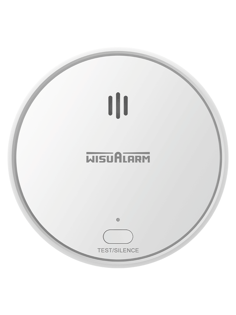 DAHUA WISUALARM HY-SA20A - DETECTOR DE HUMO STANDALONE (AUTONOMO), SENSOR FOTOELÉCTRICO, SONIDO DE ALARMA DE 85DB, ALARMA VISUAL Y AUDIBLE, DURABILIDAD DE BATERÍA HASTA 10 AÑOS, CERTIFICACIONES TÜV AND CE, #LONUEVO #WISUALARM #MCI1 #WR-Detectores-DAHUA-DHT1440002-Bsai Seguridad & Controles