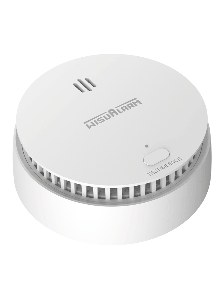 DAHUA WISUALARM DHI-HY-SA30A-R8-DETECTOR DE HUMO INALÁMBRICO(INTERCONECTABLE HASTA 24 DISP) SENSOR FOTOELÉCTRICO, SONIDO DE ALARMA DE 85DB, ALARMA VISUAL Y AUDIBLE, BATERÍA SELLADA DE HASTA 10AÑOS, CERTIFICACIONES TÜV AND CE #LONUEVO #WISUALARM #MCI1 #WR-Detectores-DAHUA-Bsai Seguridad & Controles