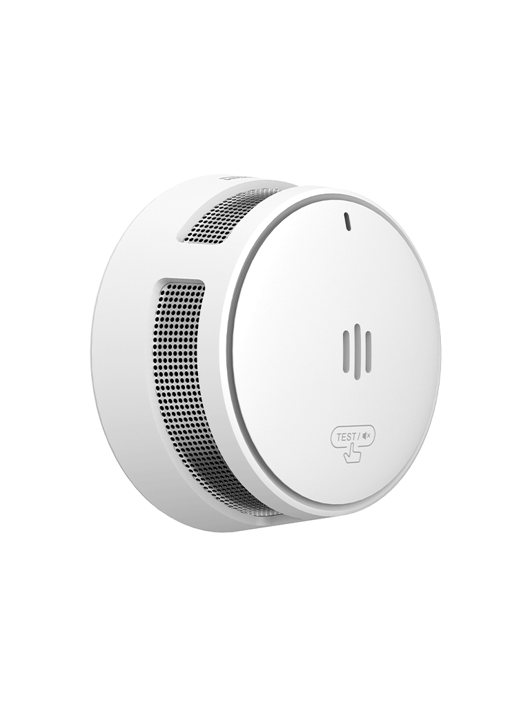 DAHUA WISUALARM DHI-HY-SA40A-R8 - DETECTOR DE HUMO INALAMBRICO (INTERCONECTABLE HASTA 24 DISP), SENSOR FOTOELÉCTRICO, SONIDO DE ALARMA DE 85DB, ALARMA VISUAL Y AUDIBLE, BATERÍA DE 10 AÑOS, CERTIFICACIONES TÜV AND CE, #LONUEVO #WISUALARM #V1 #MCI1 #WR-Detectores-DAHUA-DHT1440006-Bsai Seguridad & Controles