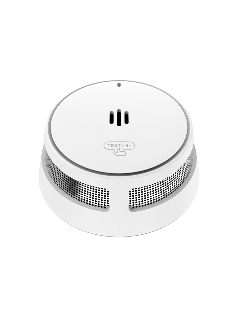 DAHUA WISUALARM DHI-HY-SA40A-R8 - DETECTOR DE HUMO INALAMBRICO (INTERCONECTABLE HASTA 24 DISP), SENSOR FOTOELÉCTRICO, SONIDO DE ALARMA DE 85DB, ALARMA VISUAL Y AUDIBLE, BATERÍA DE 10 AÑOS, CERTIFICACIONES TÜV AND CE, #LONUEVO #WISUALARM #V1 #MCI1 #WR-Detectores-DAHUA-Bsai Seguridad & Controles
