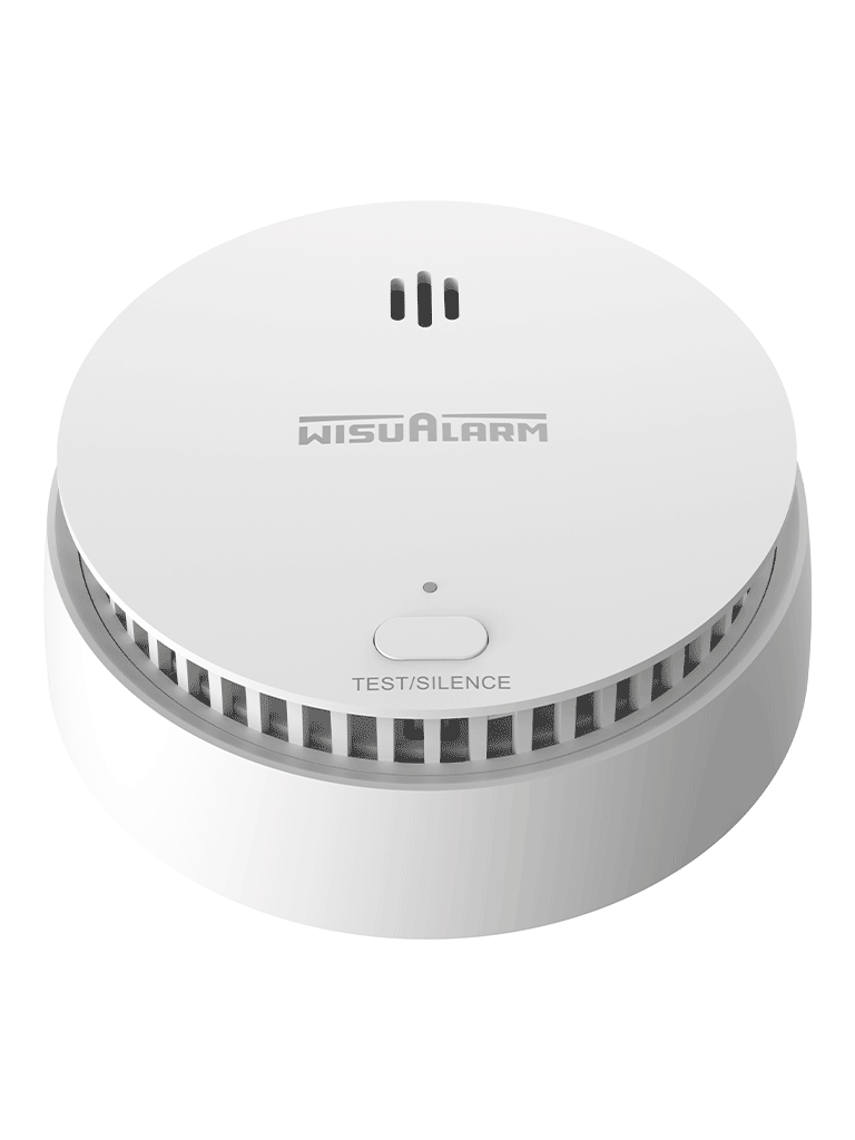 DAHUA WISUALARM HY-SA2FA - DETECTOR INTELIGENTE DE HUMO WIFI 2.4 GHZ, SENSOR FOTOELÉCTRICO, SONIDO DE ALARMA DE 85DB, ALARMA VISUAL Y AUDIBLE, ENVÍA NOTIFICACIONES EN TIEMPO REAL A APP, CERTIFICACIONES TÜV AND CE, #LONUEVO #WISUALARM #MCI1 #WR-Detectores-DAHUA-Bsai Seguridad & Controles