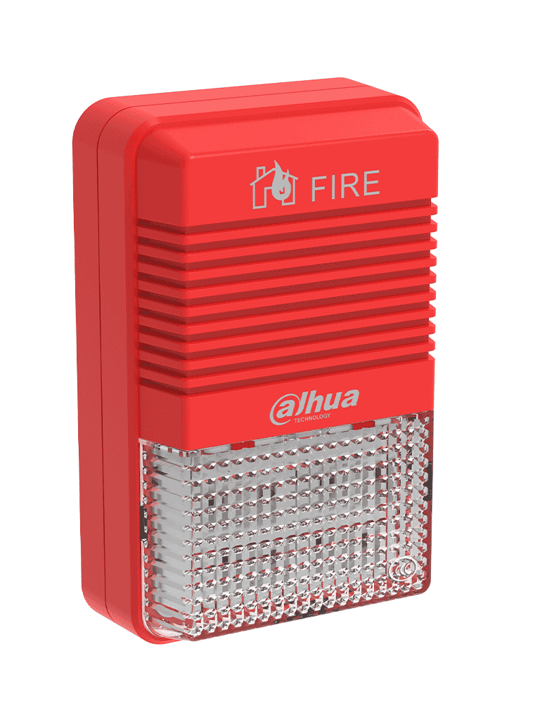 DAHUA WISUALARM HY-1500 - LAMPARA ESTROBOSCÓPICA CON SIRENA DIRECCIONABLE/ 2 HILOS/ VOLUMEN DE 75 DB–115 DB/ 24V DC/ CUMPLE NORMAS: EN54-3, EN54-23/ MICROPROCESADOR INTEGRADO/ #LONUEVO #WISUALARM-Estrobos y Sirenas-DAHUA-Bsai Seguridad & Controles