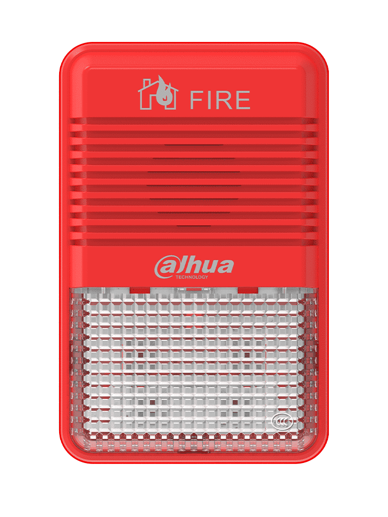 DAHUA WISUALARM HY-1500 - LAMPARA ESTROBOSCÓPICA CON SIRENA DIRECCIONABLE/ 2 HILOS/ VOLUMEN DE 75 DB–115 DB/ 24V DC/ CUMPLE NORMAS: EN54-3, EN54-23/ MICROPROCESADOR INTEGRADO/ #LONUEVO #WISUALARM-Estrobos y Sirenas-DAHUA-DHT1450002-Bsai Seguridad & Controles