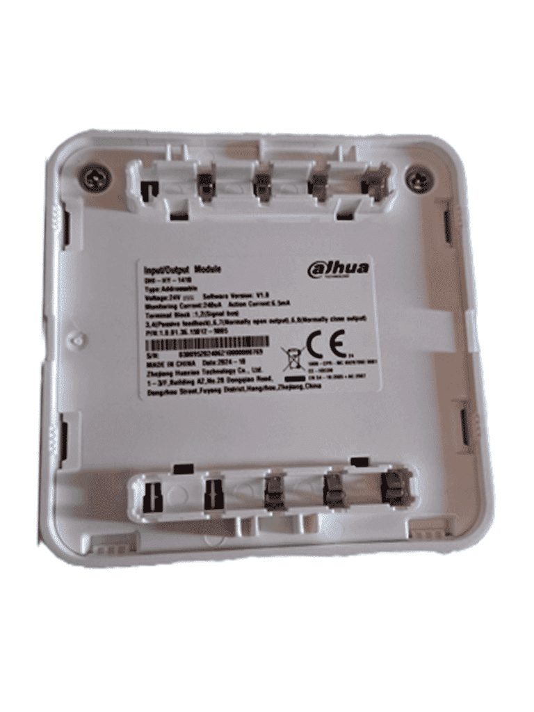 DAHUA WISUALARM HY-1410 - MODULO DE ENTRADA Y SALIDA DIRECCIONABLE/ 2 HILOS/ CUMPLE CON ESTANDAR: EN54-18/ MICROPROCESADOR INTEGRADO/ RENDIMIENTO ESTABLE/ 24 VDC/ #LONUEVO #WISUALARM-Módulos-DAHUA-Bsai Seguridad & Controles