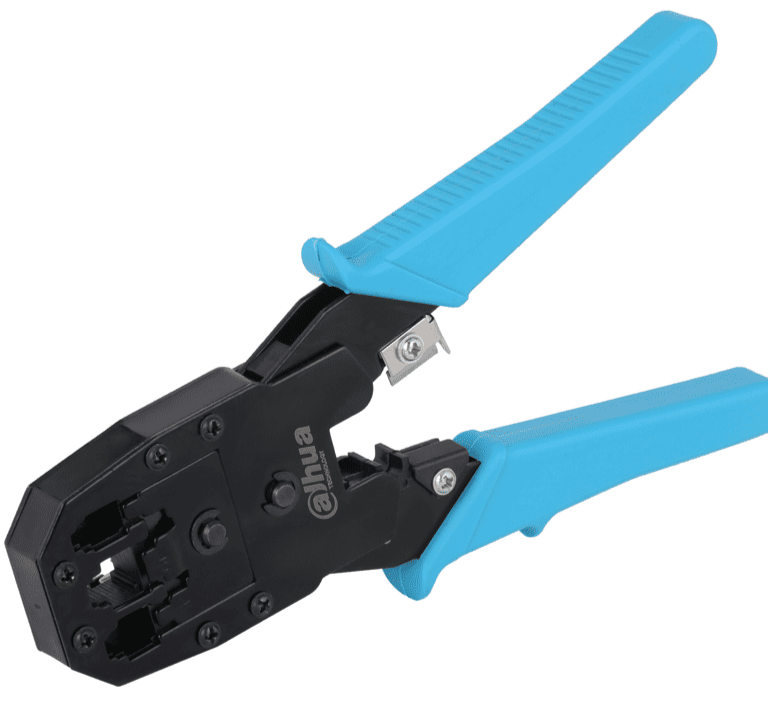 DAHUA DH-PFM915 -PINZAS PARA PLEGAR (CRIMPEAR O PONCHADORAS) DE CONECTORES RJ45 Y RJ11/ MULTIFUNCIONAL CORTAR Y PELAR CABLE/ CUCHILLA SK5/ FABRICADA EN ACERO A3 ALTA RESISTENCIA Y DURABILIDAD/ #LONUEVO-Herramienta-DAHUA-Bsai Seguridad & Controles