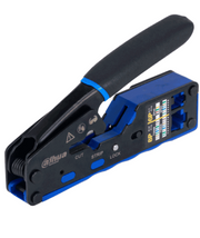 DAHUA DH-PFM914 - HERRAMIENTA DE TERMINADO Y CORTE DE PLUGS RJ45 Y RJ11 PASS TROUGH/ MULTIFUNCIONES CORTADOR Y PELADOR DE CABLE FABRICADA EN ACERO A3, MANGO ERGONOMICO PP Y TPR/ #LONUEVO-Herramienta-DAHUA-Bsai Seguridad & Controles